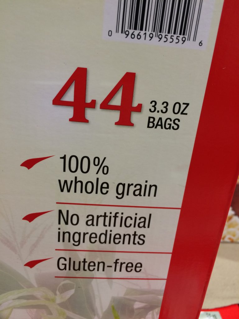 Costco9555KirklandSignatureMicrowavePopcornspec CostcoChaser