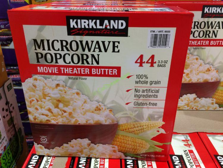 Kirkland Signature Microwave Popcorn 44 Count Box