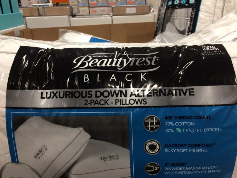Costco9595357BeautyrestBlackDownAlternativePillowname CostcoChaser