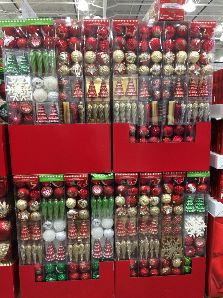Shatter Resistant Ornaments 52 PC CostcoChaser