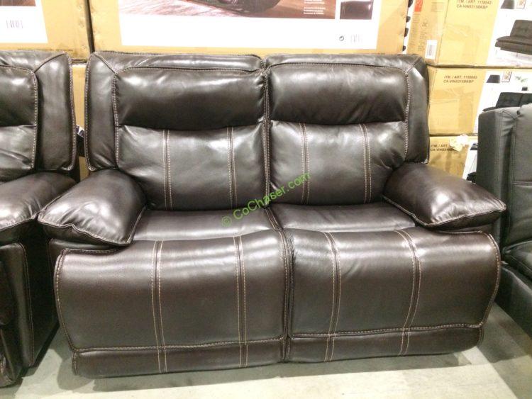 Leather Reclining Sofa Loveseat, Leather Recliner Sofa Set Costco