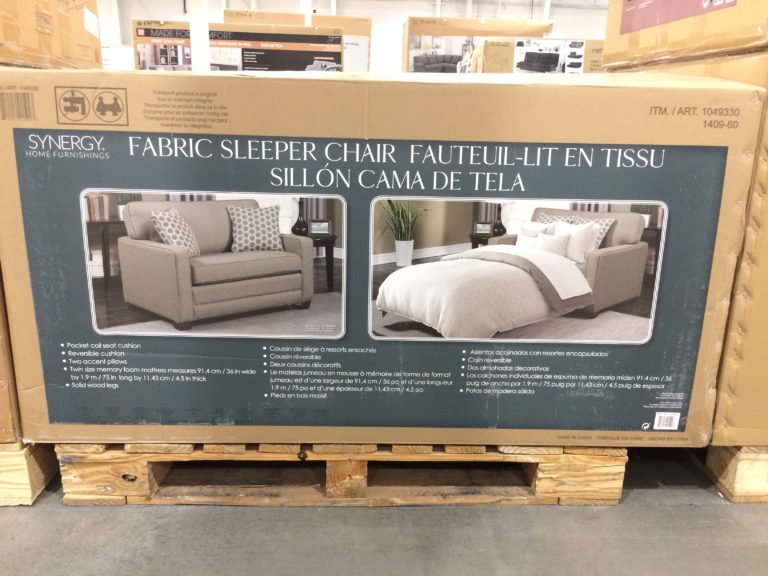Costco1049330SynergyHomeChairwithTwinSleeperbox CostcoChaser