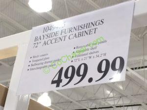 Costco-1049405-Bayside-Furnishings-72-Accent-Cabinet-tag