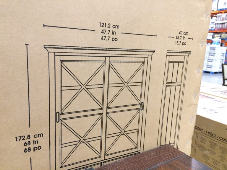 Costco1074724BaysideFurnishingsSlidingDoorBookcasesize