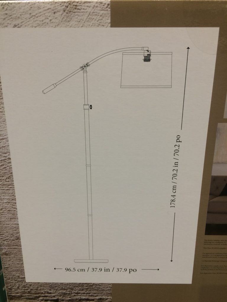 Costco1074736UttermostARCFloorLampsize CostcoChaser