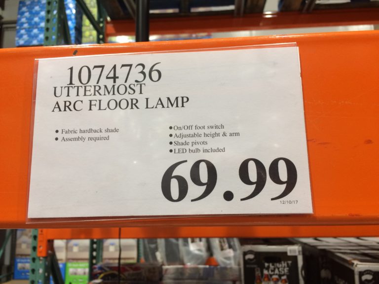 Costco1074736UttermostARCFloorLamptag CostcoChaser
