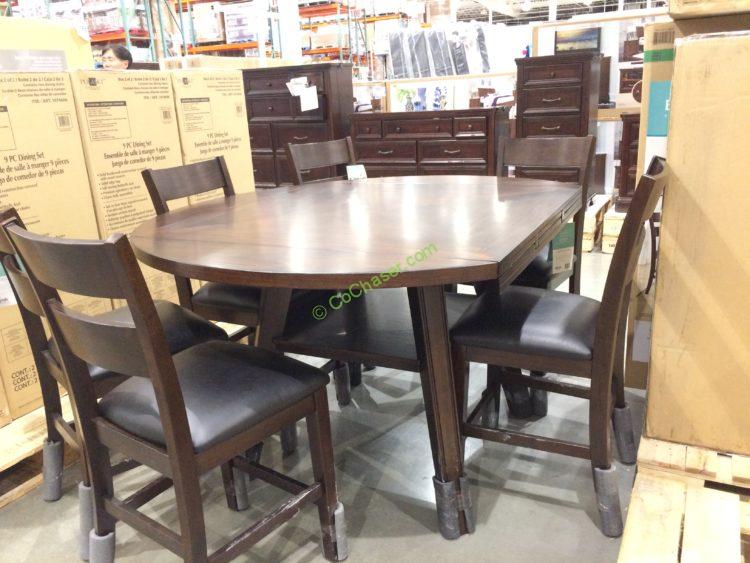 Costco-1158045-Bayside-Furnishings-7PC-Square-to-Round-Counter-Height-Set