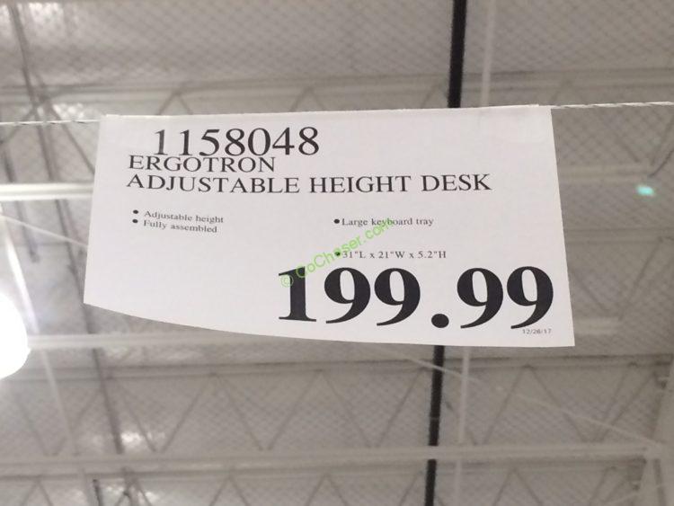 Costco1158048ErgotronLift101SitstandDeskConvertertag CostcoChaser