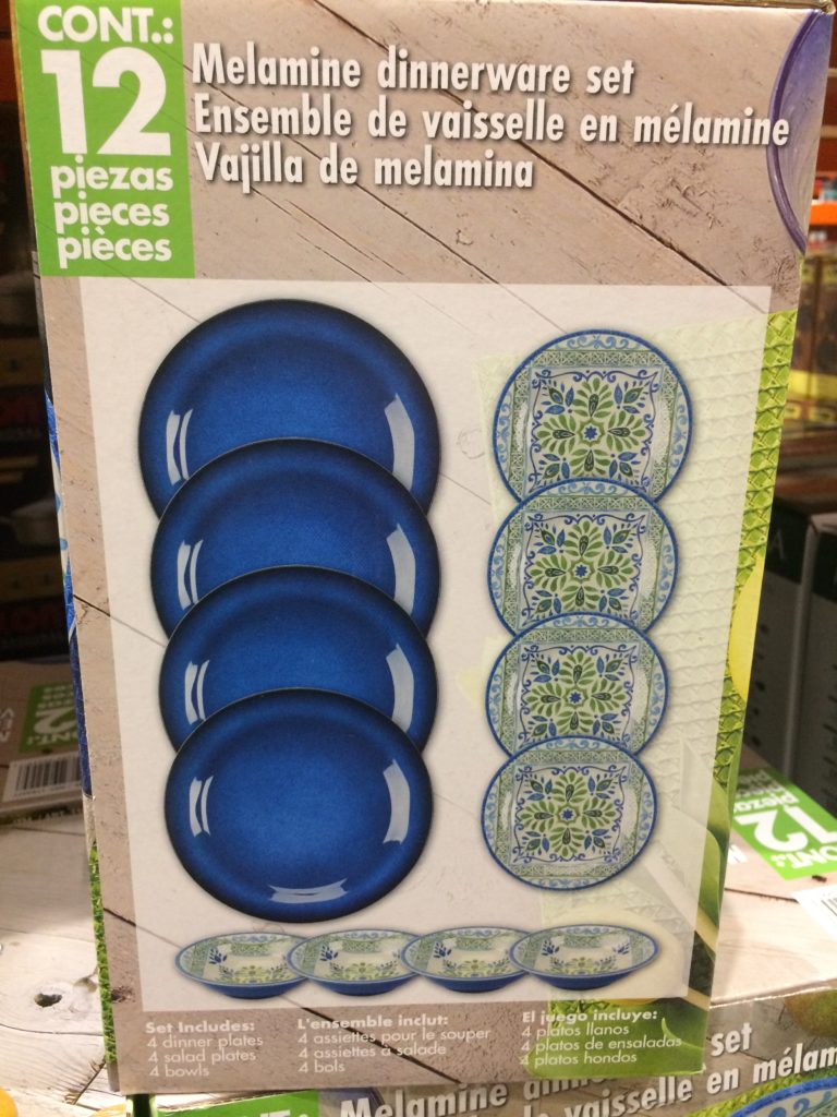 Costco1163377GlobalTileMelamineDinnerware12PCSetitem CostcoChaser