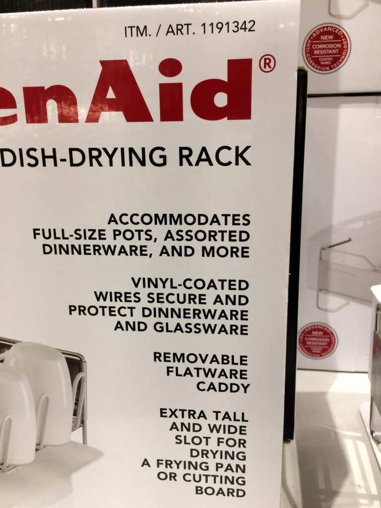 Costco1191342KitchenaidLargeCapacityDishDryingRackname