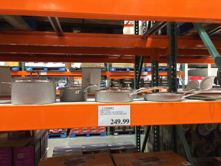 Henckels 10PC Capri Granitium Aluminum Cooking Set CostcoChaser