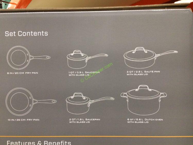 Henckels 10PC Capri Granitium Aluminum Cooking Set CostcoChaser