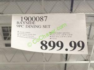 Costco-1900087-Bayside-Furnishings-9PC-Dining –Set-tag