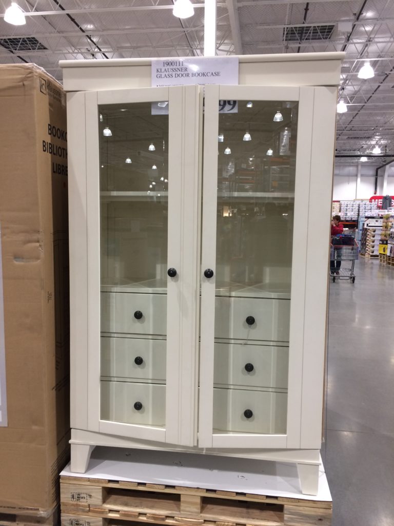 Klaussner Glass Door Bookcase CostcoChaser