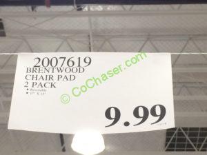 Costco-2007619-Brentwood-Chair-Pad-tag