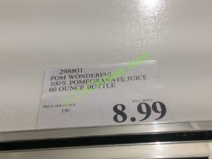 Costco-298801-POM-Wonderful-100%-Pomegranate-Juice-tag
