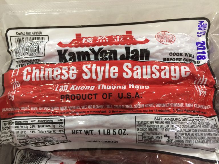 Costco473590KamYenJanChineseStyleSausagename CostcoChaser