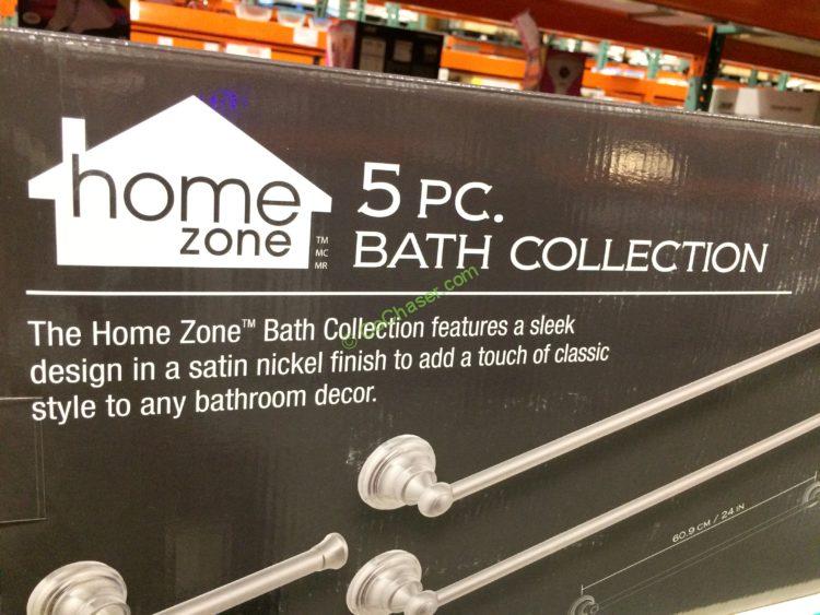 Costco707674HomeZone5PCBathSet StainNickelFinishpart4