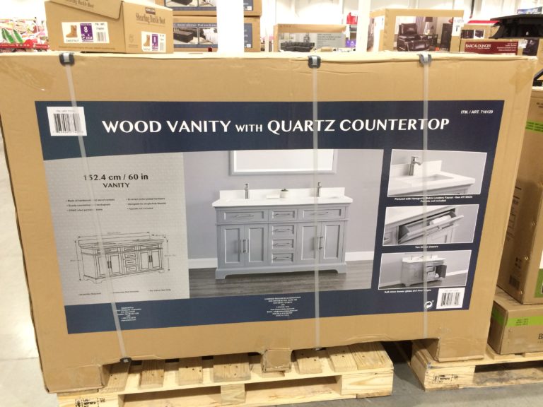 Costco710120 MissionHills 60GaryDoubleSinkVanitybox CostcoChaser