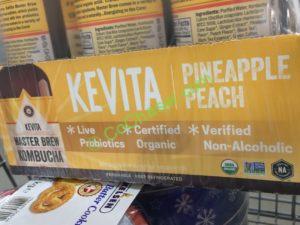 Costco-974578-Kevita Kombucha Organic Pineapple Peach-name