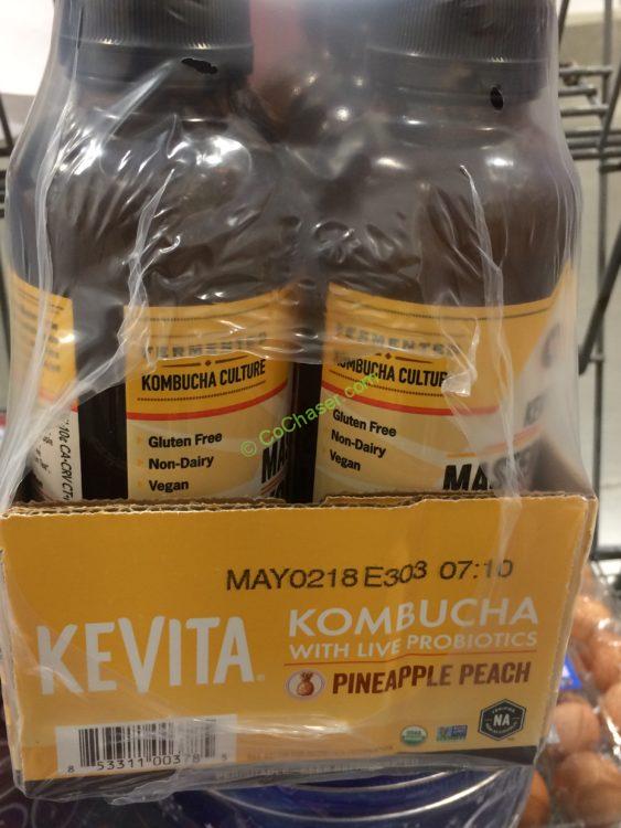 Costco974578Kevita Kombucha Organic Pineapple Peachname1 CostcoChaser