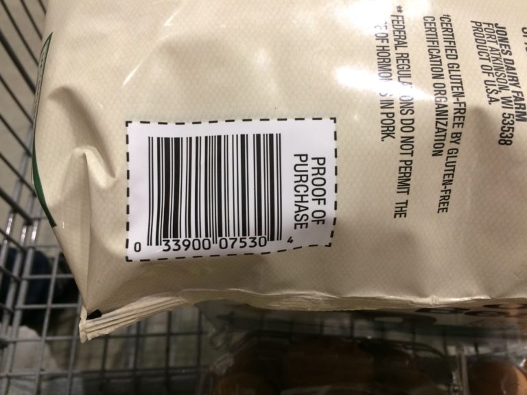 Costco1052377JonesDairyFarmPorkSausageLinksbar CostcoChaser