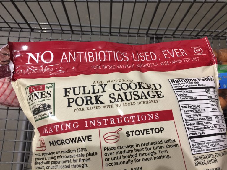 Costco1052377JonesDairyFarmPorkSausageLinkspart CostcoChaser