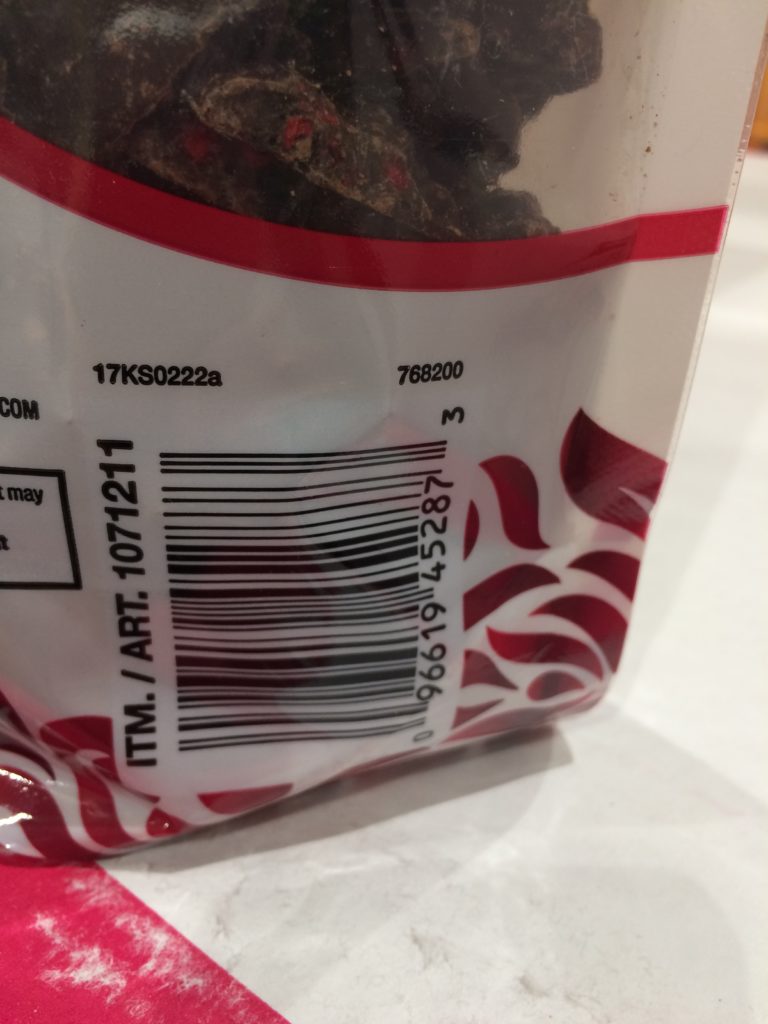 Costco1071211KirklandSignatureRaspberryChiaThinsbar CostcoChaser