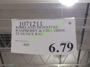 Costco-1071211-Kirkland-Signature-Raspberry-Chia-Thins-tag