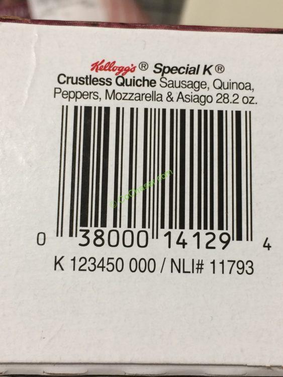 Costco1092368Kellogg’s SpecialKCrustlessQuichebar CostcoChaser