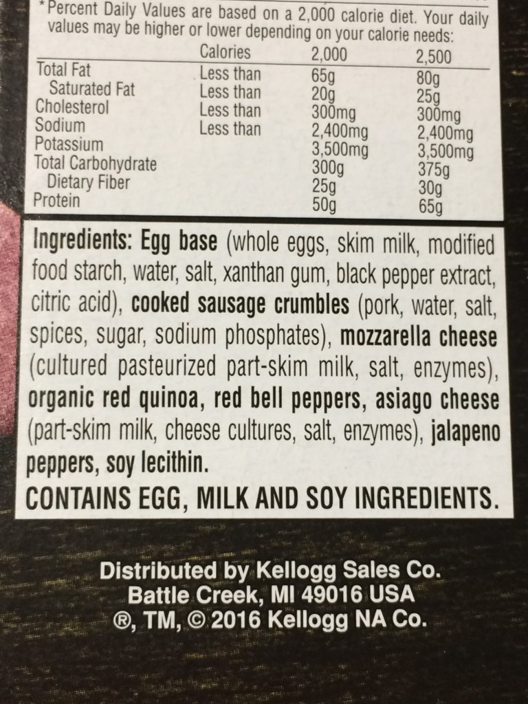 Costco1092368Kellogg’s SpecialKCrustlessQuicheing CostcoChaser