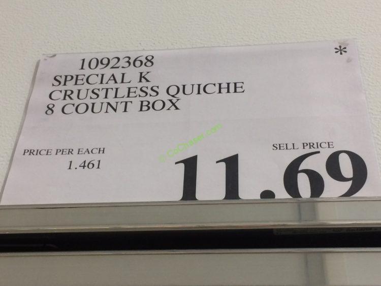 Costco1092368Kellogg’s SpecialKCrustlessQuichetag CostcoChaser