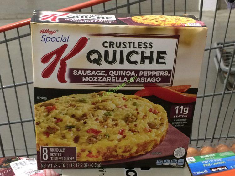 Kellogg’s Special K Crustless Quiche 8 Count Box
