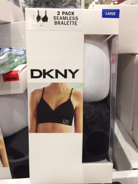 DKNY Ladies Seamless Bralette 2PK
