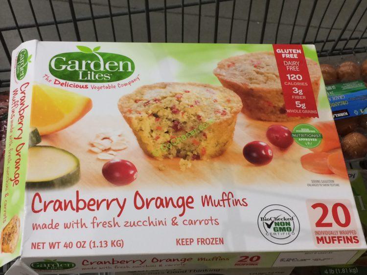 Garden Lites Cranberry Orange Muffin 20 Count Box