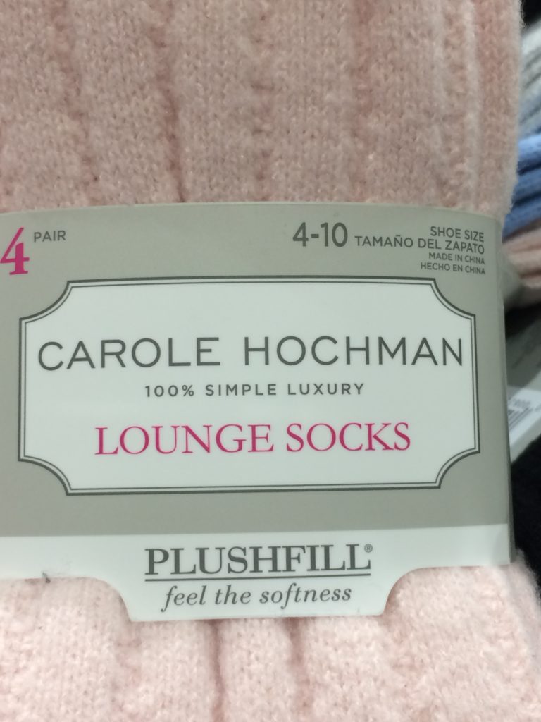 Costco1132538CaroleHochmanLadiesLoungeSockface CostcoChaser