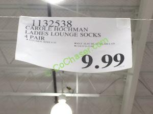 Costco-1132538-Carole-Hochman-Ladies-Lounge-Sock-tag