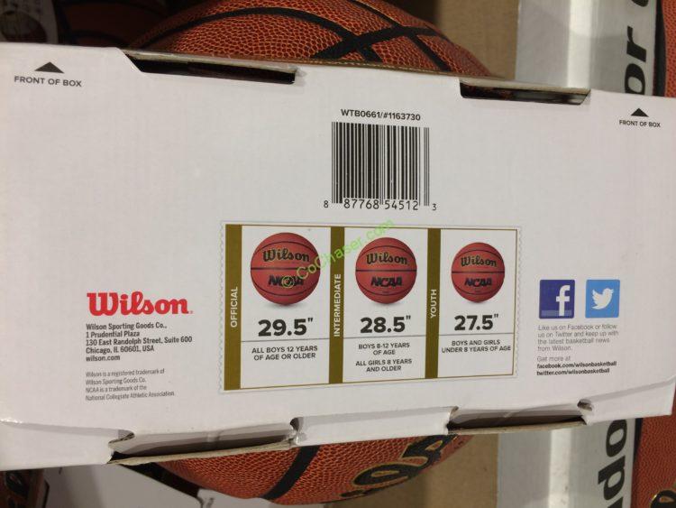 Wilson NCAA Replica Basketball CostcoChaser