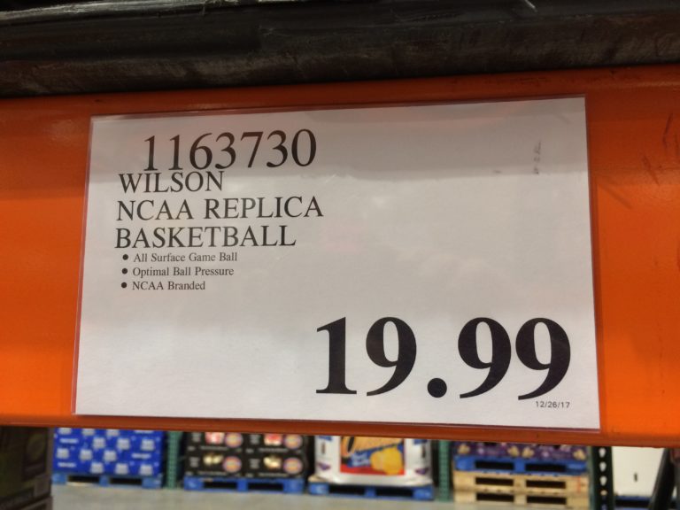 Costco1163730WilsonNCAAReplicaBasketballtag CostcoChaser