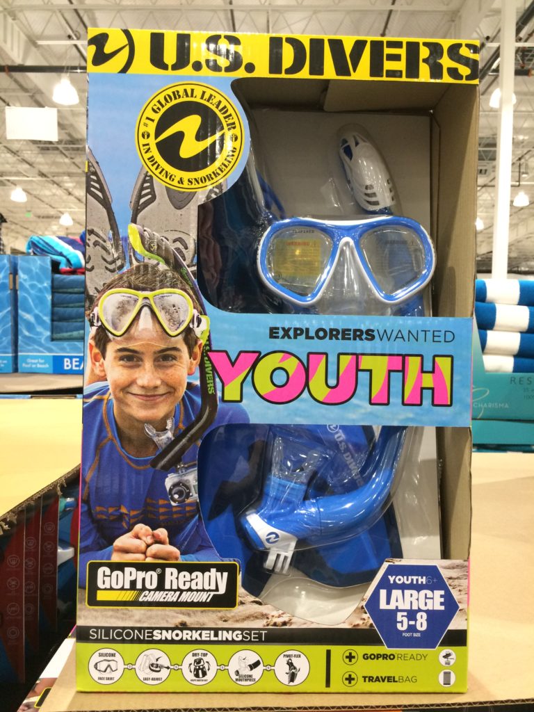 Costco11696391169640USDiversSnorkelSet CostcoChaser