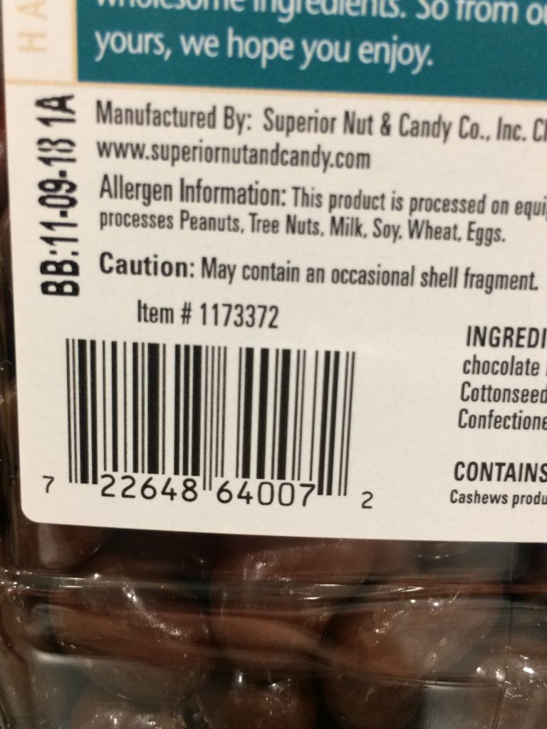 Costco1173372SuperiorNutCandyMilkChocolateCashewsbar CostcoChaser