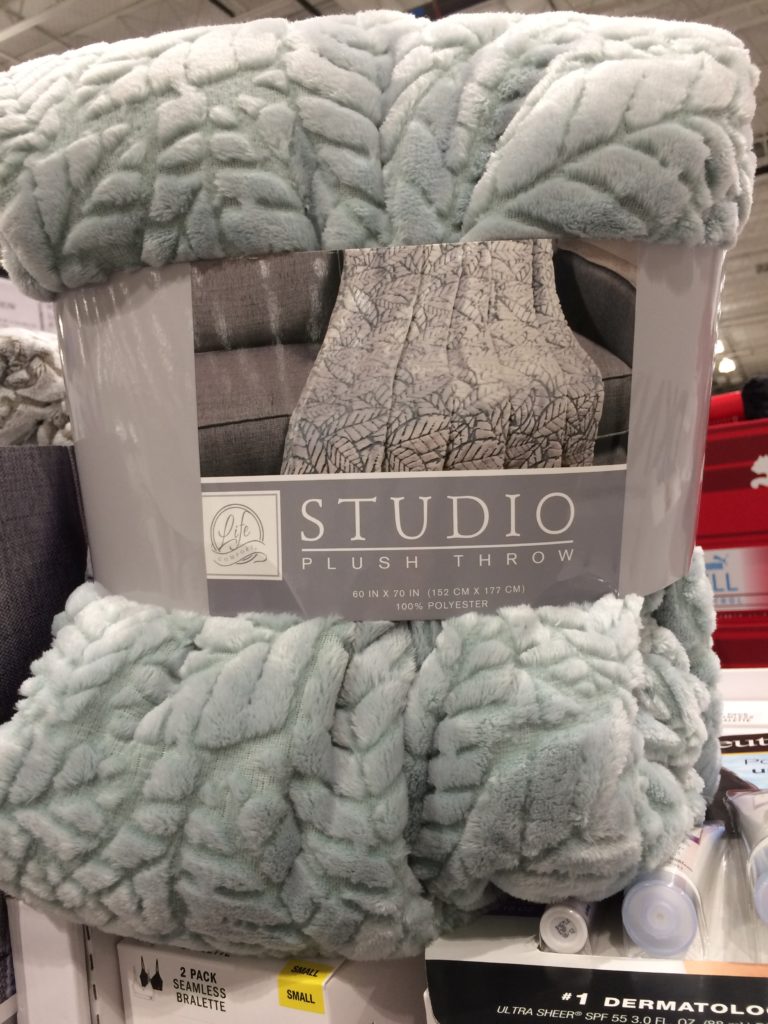 Life Comfort Studio Plush Throw 60” X 70” CostcoChaser