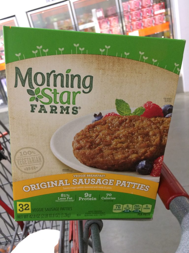Morningstar Farms Veggie Sausage Patties 2.675 Pound Box CostcoChaser