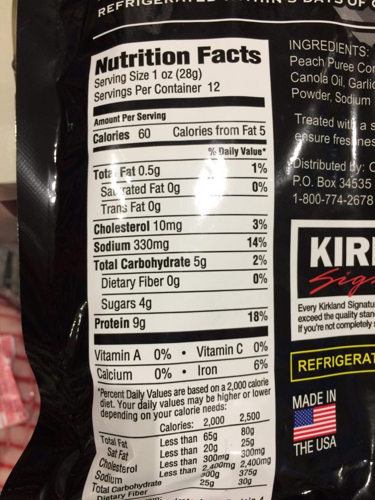 Costco6406 KirklandSignatureSteakStripschart CostcoChaser