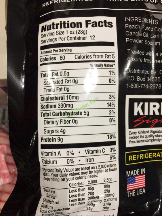 Costco6406 KirklandSignatureSteakStripschart CostcoChaser