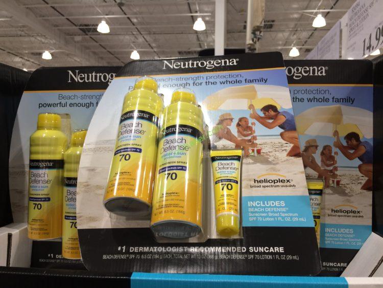 Neutrogena Beach Defense Sunscreen Spray SPF 70 + Lotion SPF 70