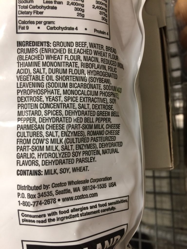 Costco88744KirklandSignatureItalianStyleMeatballing CostcoChaser