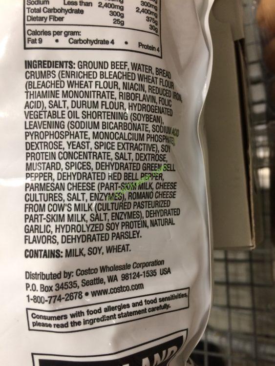 Costco88744KirklandSignatureItalianStyleMeatballing CostcoChaser