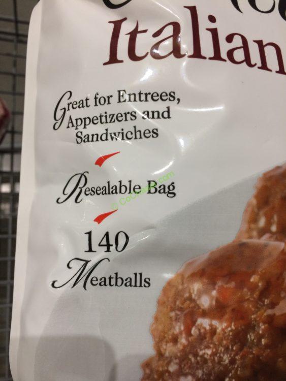 Costco88744KirklandSignatureItalianStyleMeatball1spec1