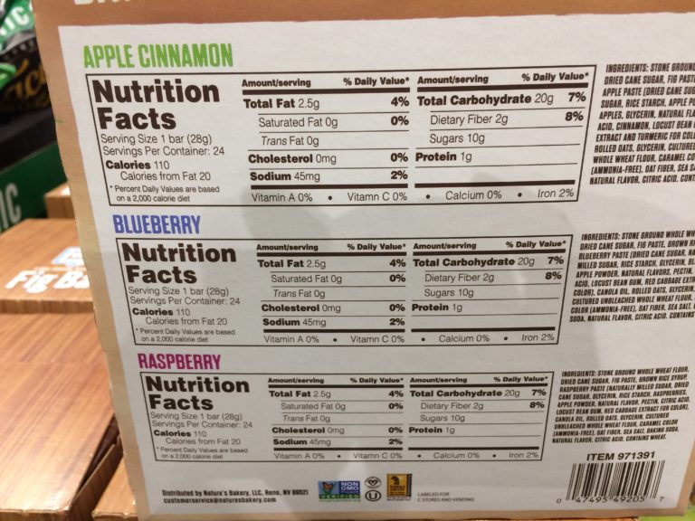 Costco971391Nature’sBakeryFigBarschart1 CostcoChaser